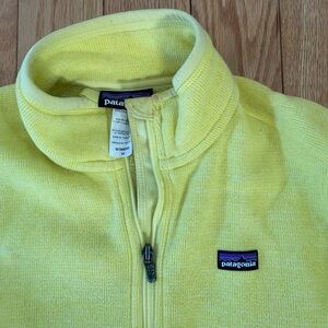 Patagonia Yellow Fleece Jacket